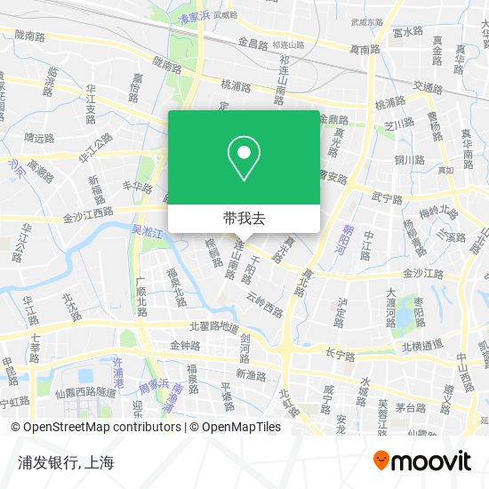 浦发银行地图