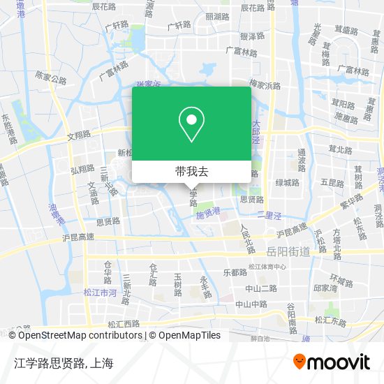 江学路思贤路地图
