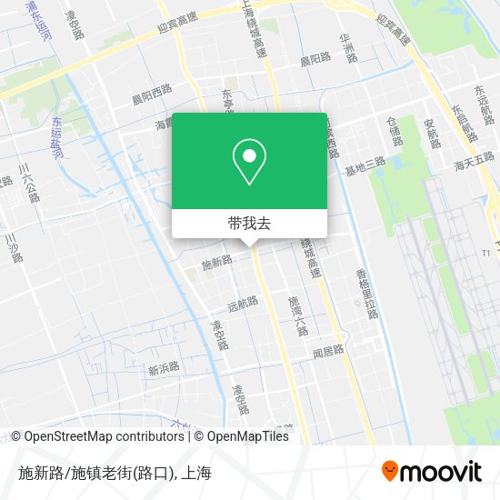 施新路/施镇老街(路口)地图