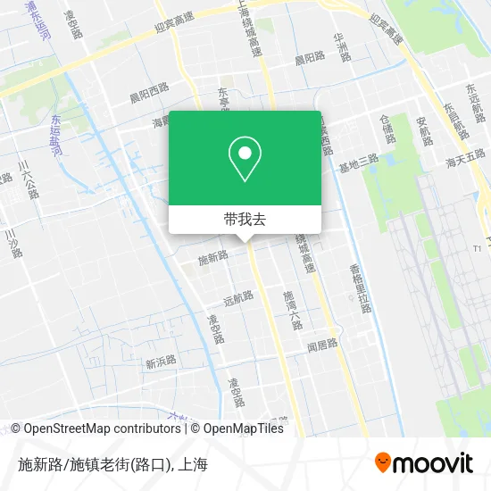 施新路/施镇老街(路口)地图