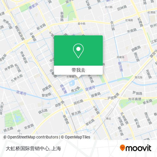 大虹桥国际营销中心地图