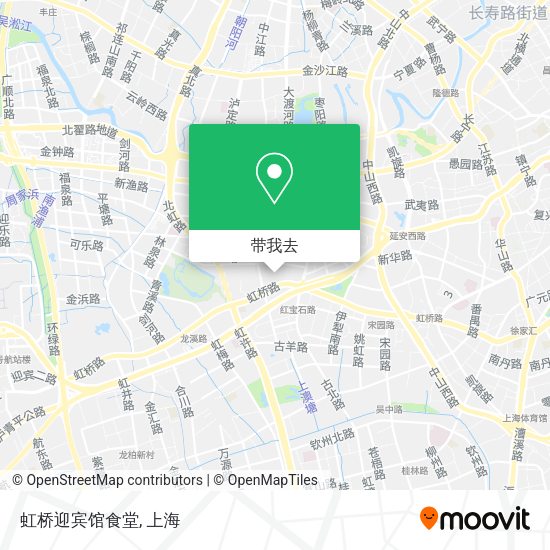 虹桥迎宾馆食堂地图
