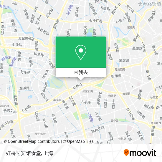 虹桥迎宾馆食堂地图
