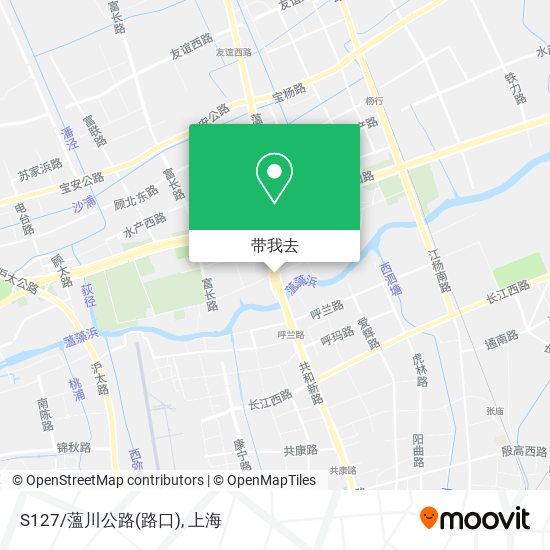 S127/薀川公路(路口)地图