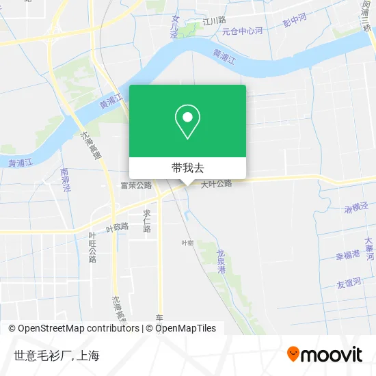 世意毛衫厂地图