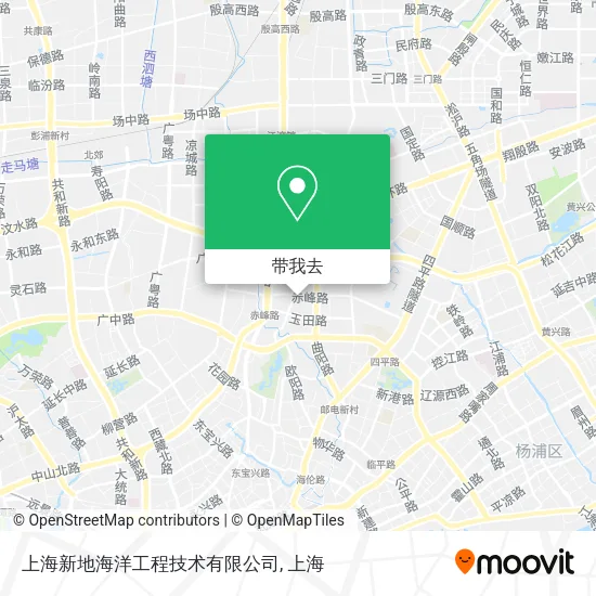 上海新地海洋工程技术有限公司地图