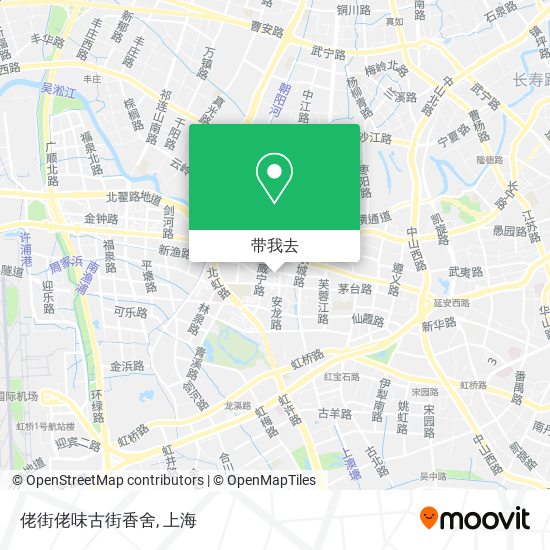 佬街佬味古街香舍地图