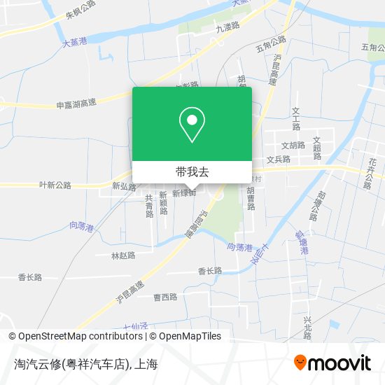 淘汽云修(粤祥汽车店)地图