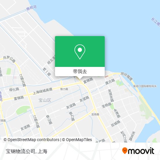 宝钢物流公司地图