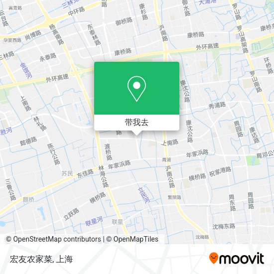 宏友农家菜地图