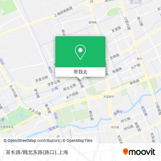 富长路/顾北东路(路口)地图