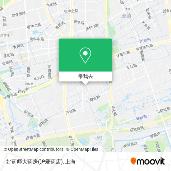好药师大药房(沪爱药店)地图