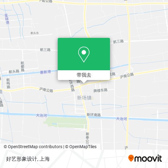 好艺形象设计地图