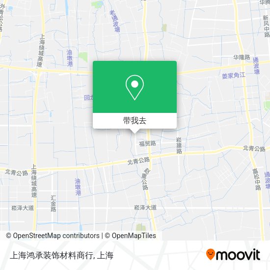 上海鸿承装饰材料商行地图