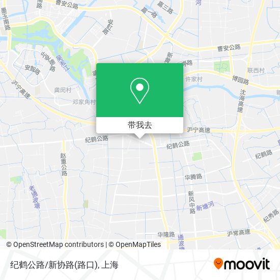 纪鹤公路/新协路(路口)地图