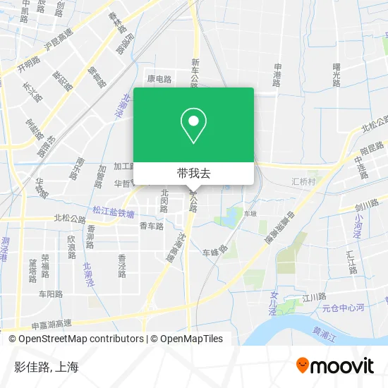 影佳路地图