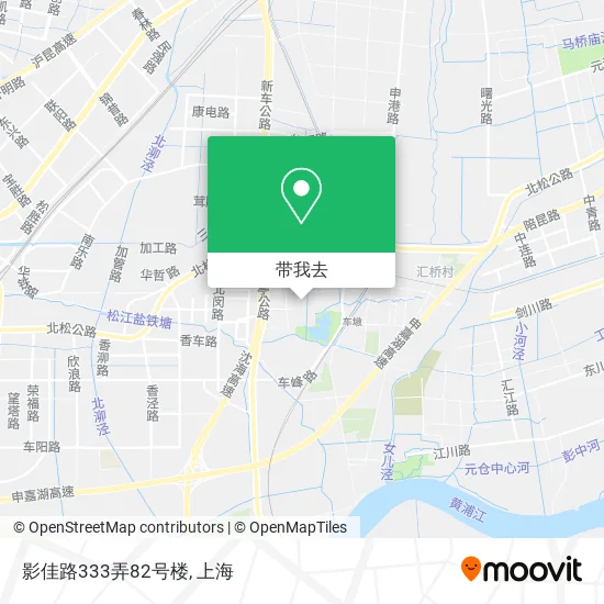影佳路333弄82号楼地图