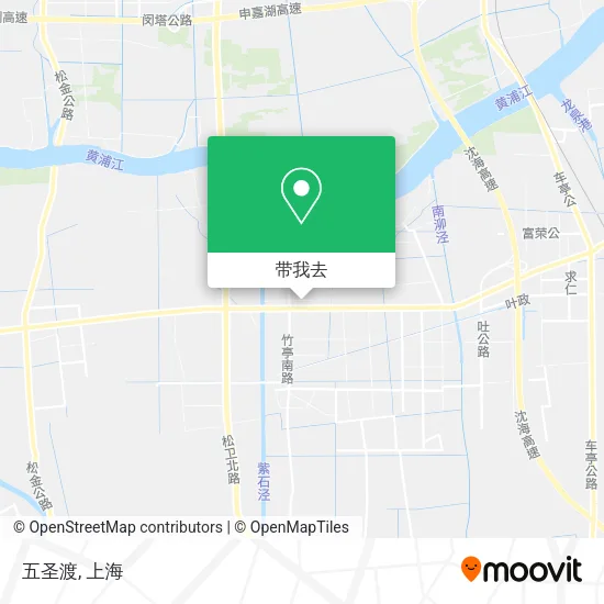五圣渡地图