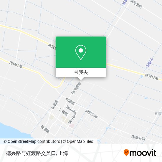 德兴路与虹渡路交叉口地图