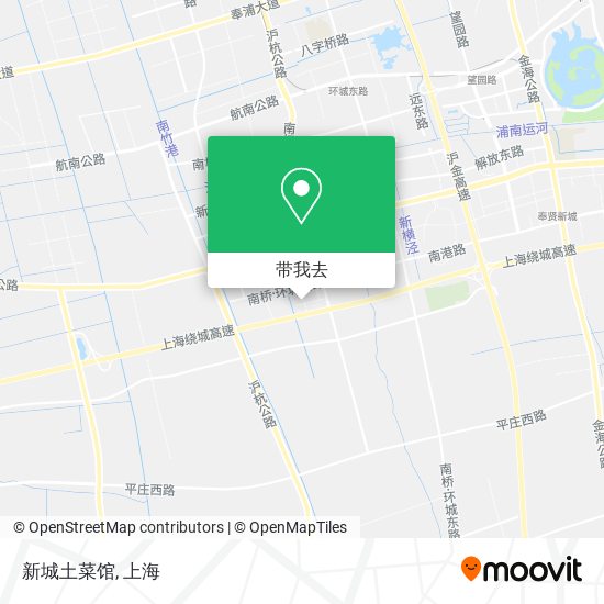 新城土菜馆地图