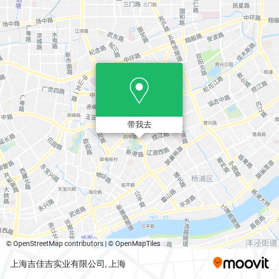 上海吉佳吉实业有限公司地图