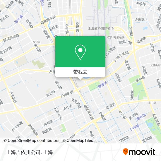 上海吉依川公司地图
