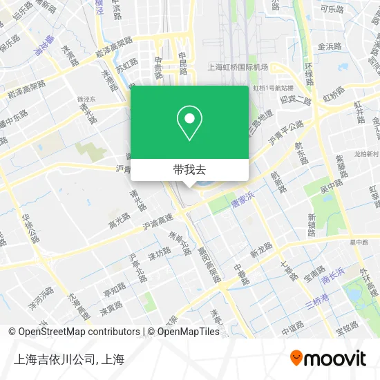 上海吉依川公司地图