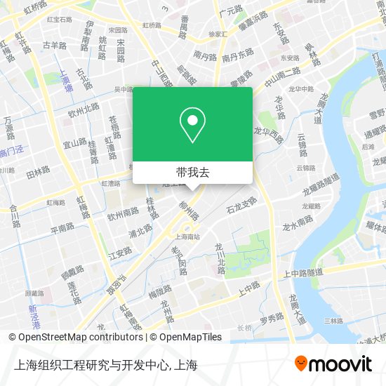 上海组织工程研究与开发中心地图