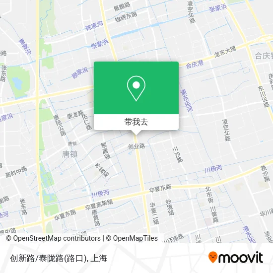 创新路/泰陇路(路口)地图