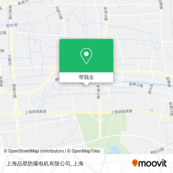 上海品星防爆电机有限公司地图