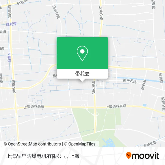上海品星防爆电机有限公司地图