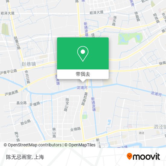 陈无忌画室地图