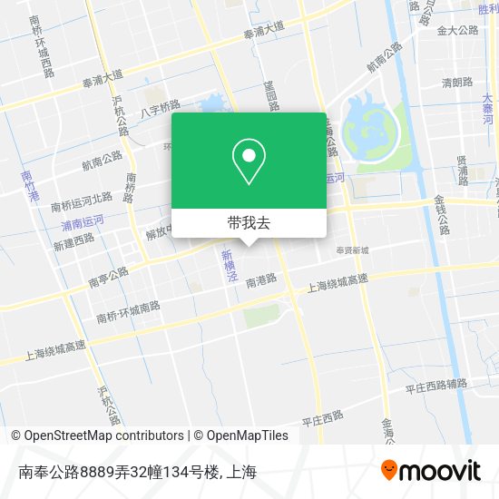 南奉公路8889弄32幢134号楼地图