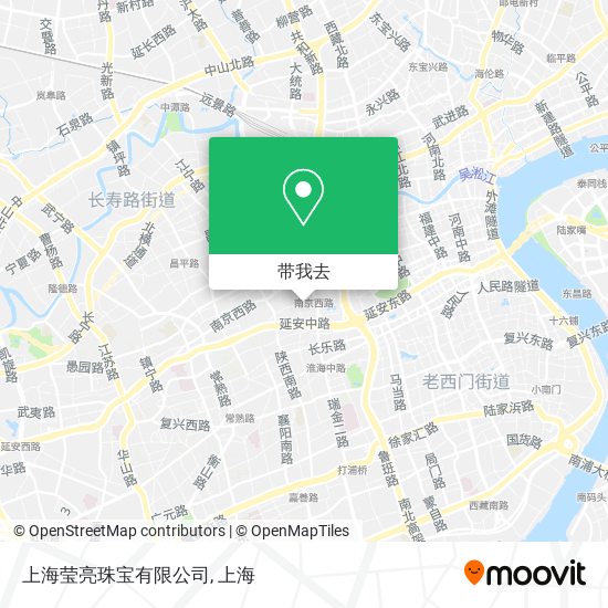 上海莹亮珠宝有限公司地图