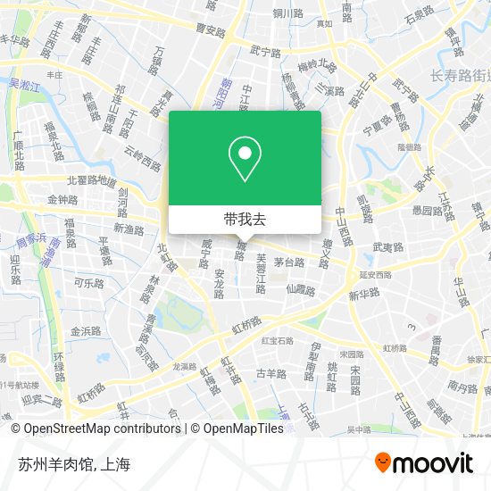 苏州羊肉馆地图