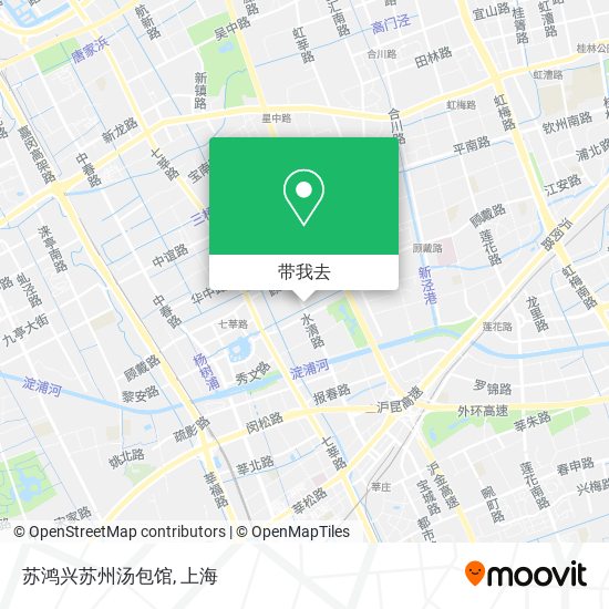 苏鸿兴苏州汤包馆地图