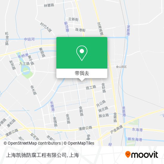 上海凯驰防腐工程有限公司地图