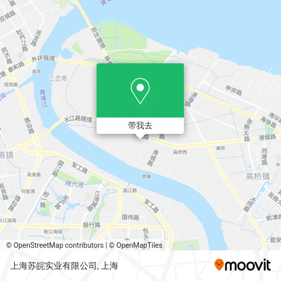 上海苏皖实业有限公司地图