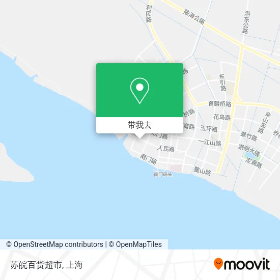 苏皖百货超市地图