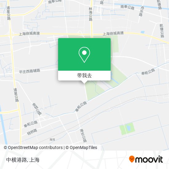 中横港路地图