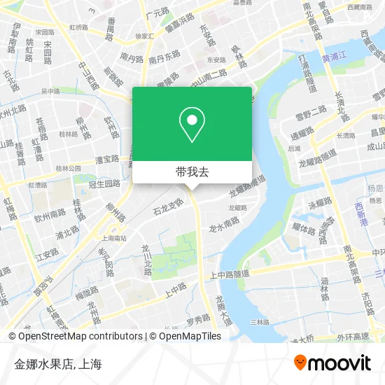 金娜水果店地图