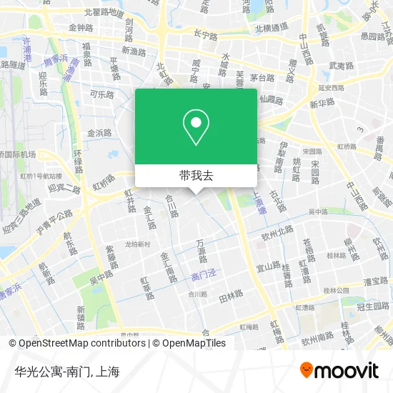 华光公寓-南门地图