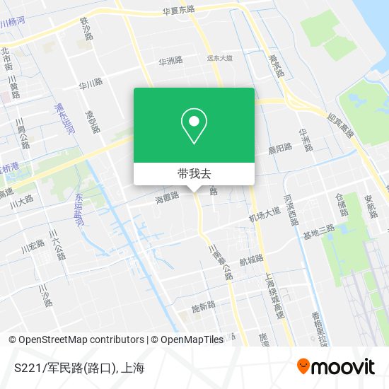 S221/军民路(路口)地图