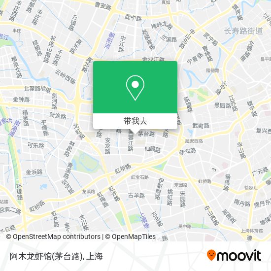 阿木龙虾馆(茅台路)地图