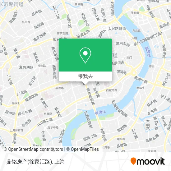 鼎铭房产(徐家汇路)地图
