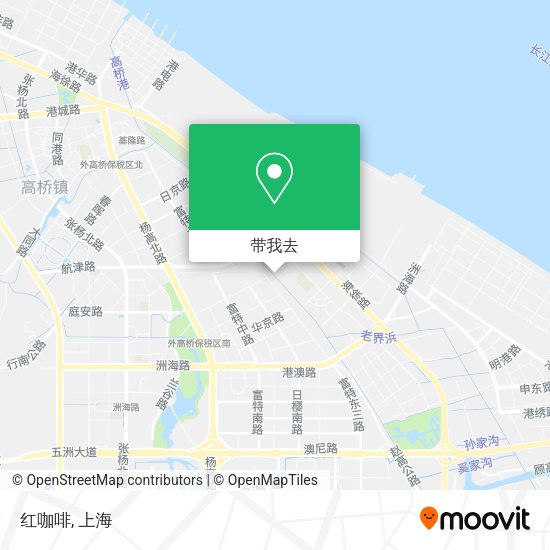 红咖啡地图