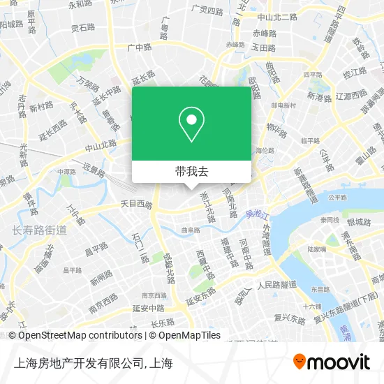 上海房地产开发有限公司地图