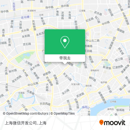 上海微信开发公司地图