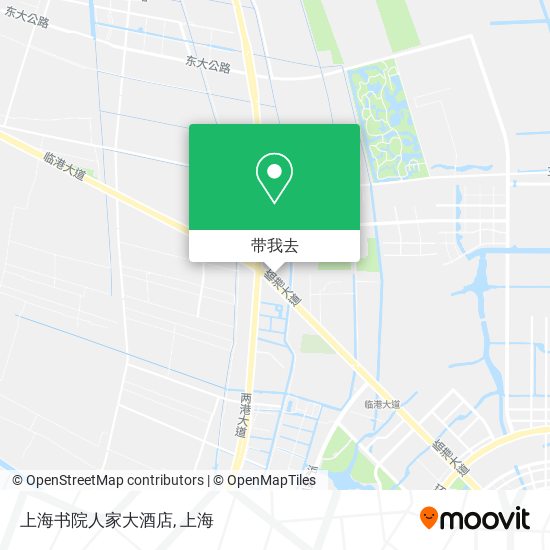 上海书院人家大酒店地图