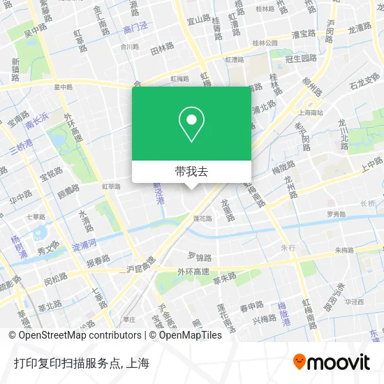 打印复印扫描服务点地图